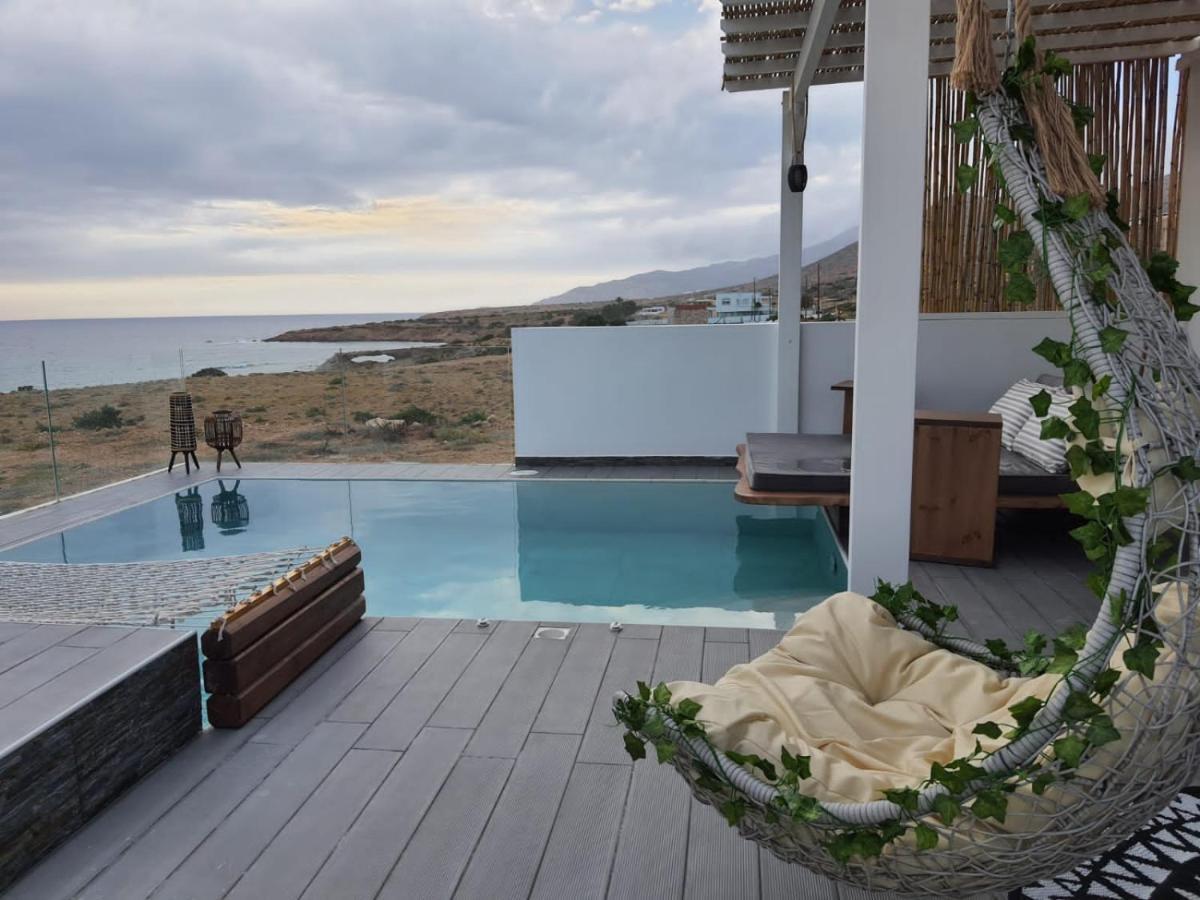 Tramonto Luxury Villa No2 - Breathtaking Sunset View Фойникион Экстерьер фото