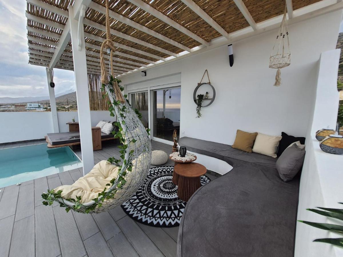 Tramonto Luxury Villa No2 - Breathtaking Sunset View Фойникион Экстерьер фото