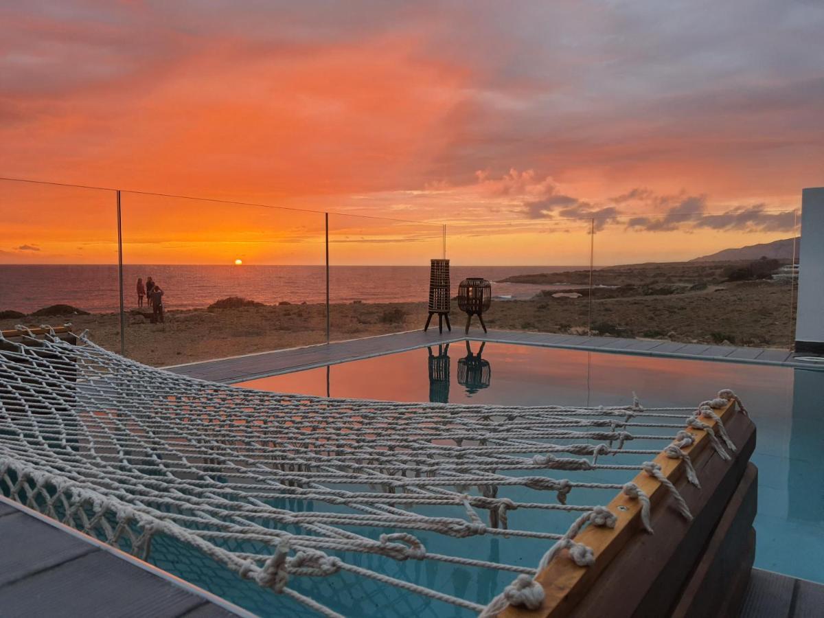 Tramonto Luxury Villa No2 - Breathtaking Sunset View Фойникион Экстерьер фото