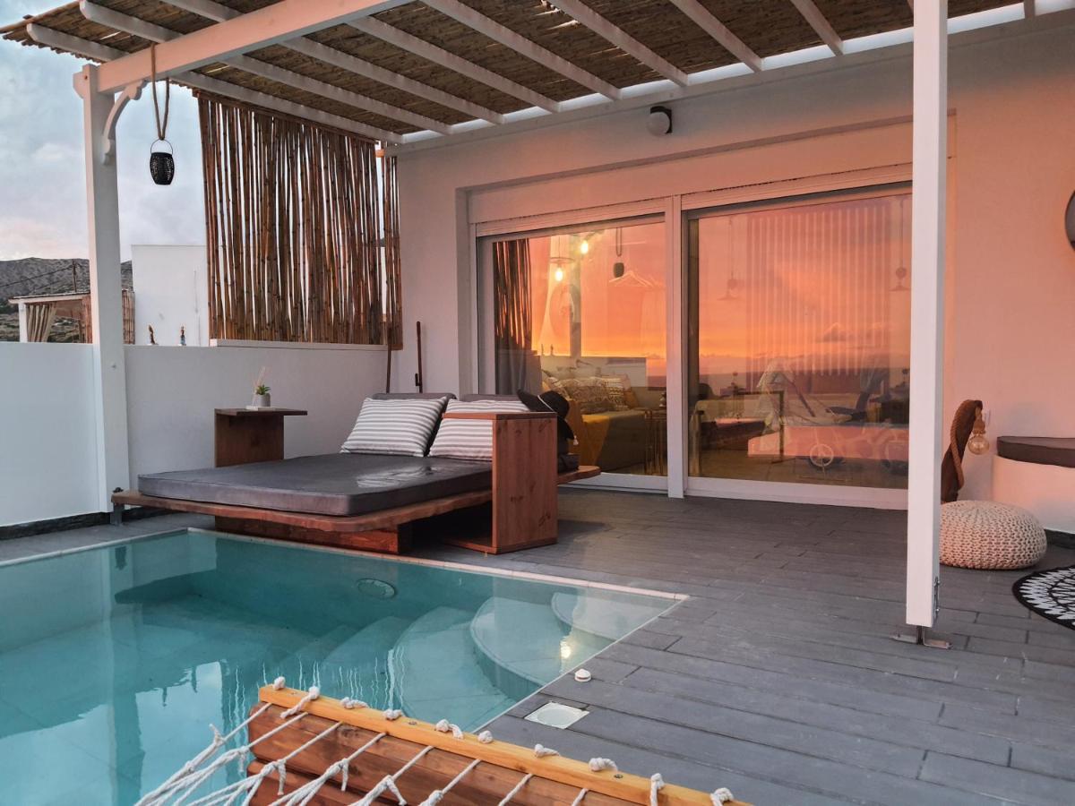 Tramonto Luxury Villa No2 - Breathtaking Sunset View Фойникион Экстерьер фото