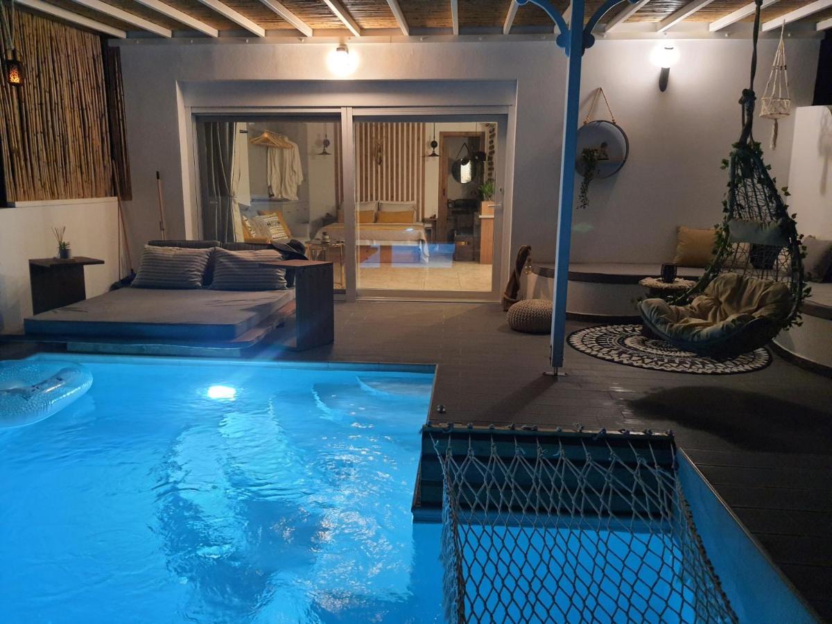 Tramonto Luxury Villa No2 - Breathtaking Sunset View Фойникион Экстерьер фото