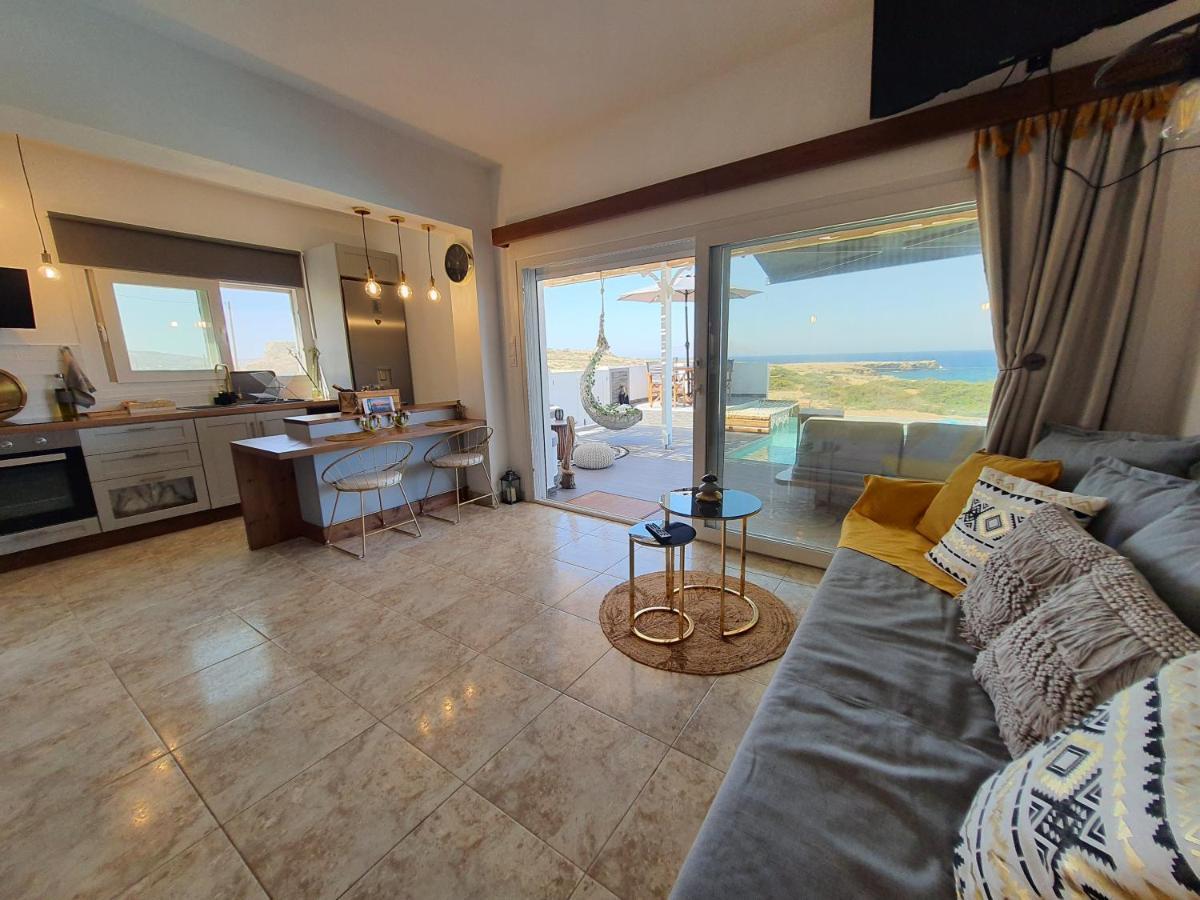 Tramonto Luxury Villa No2 - Breathtaking Sunset View Фойникион Экстерьер фото