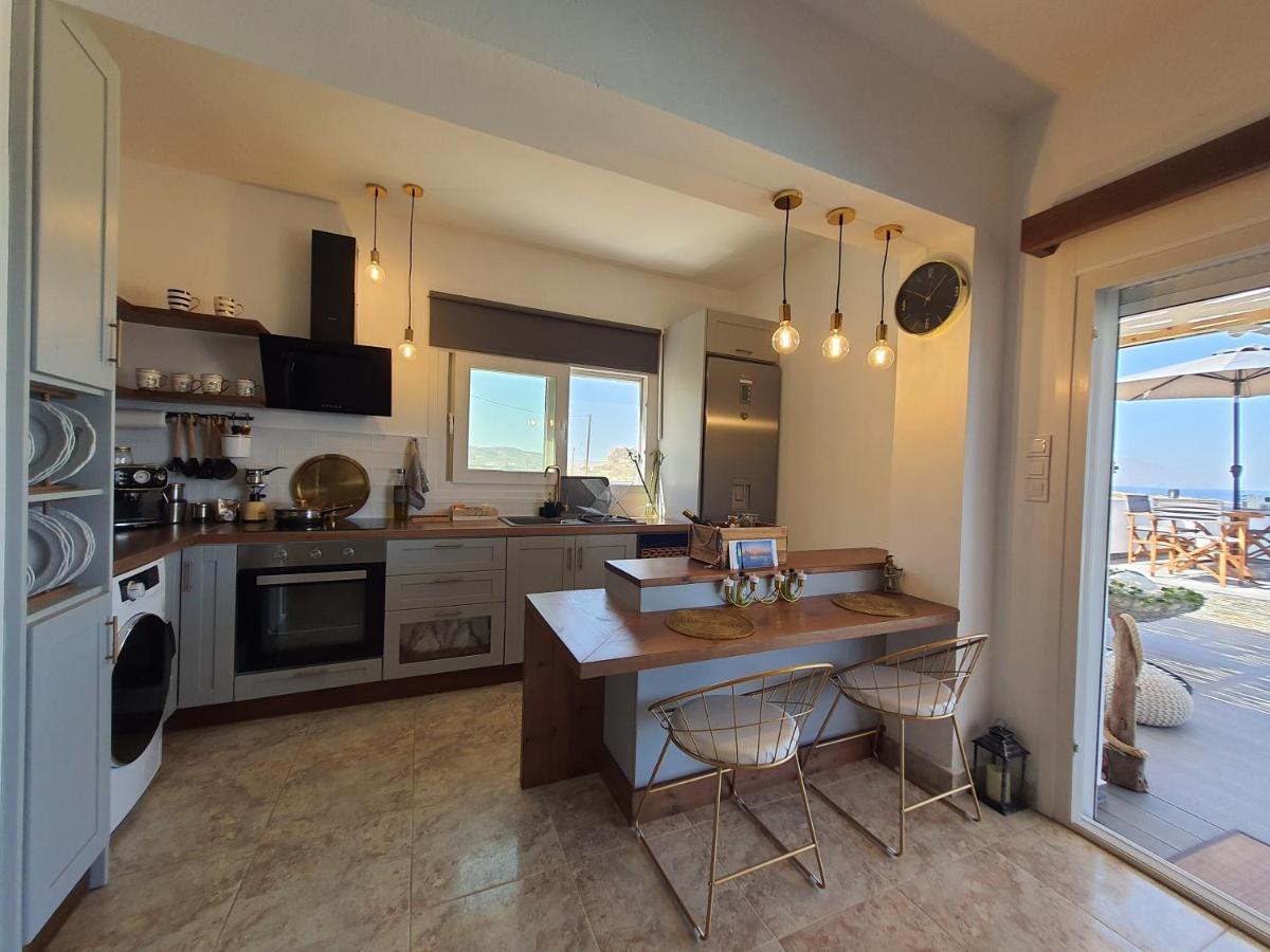 Tramonto Luxury Villa No2 - Breathtaking Sunset View Фойникион Экстерьер фото
