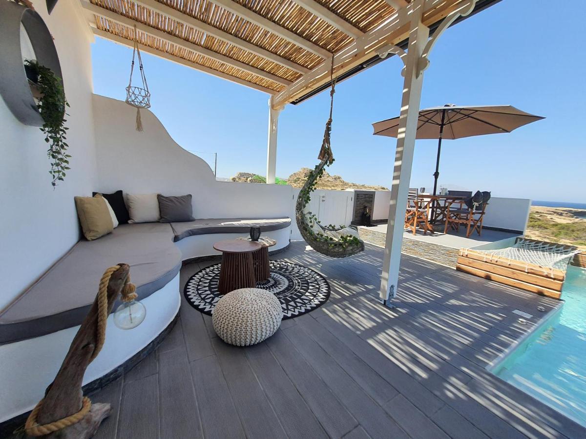 Tramonto Luxury Villa No2 - Breathtaking Sunset View Фойникион Экстерьер фото