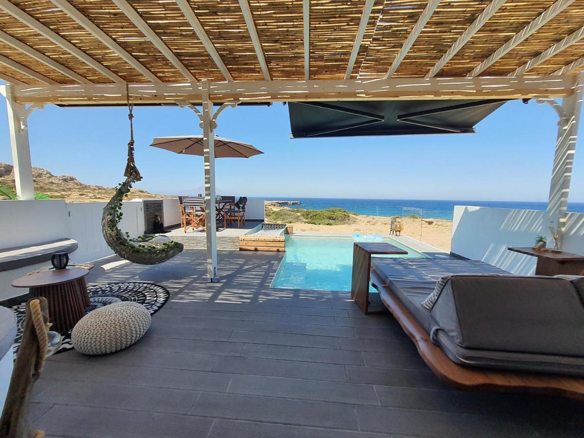 Tramonto Luxury Villa No2 - Breathtaking Sunset View Фойникион Экстерьер фото
