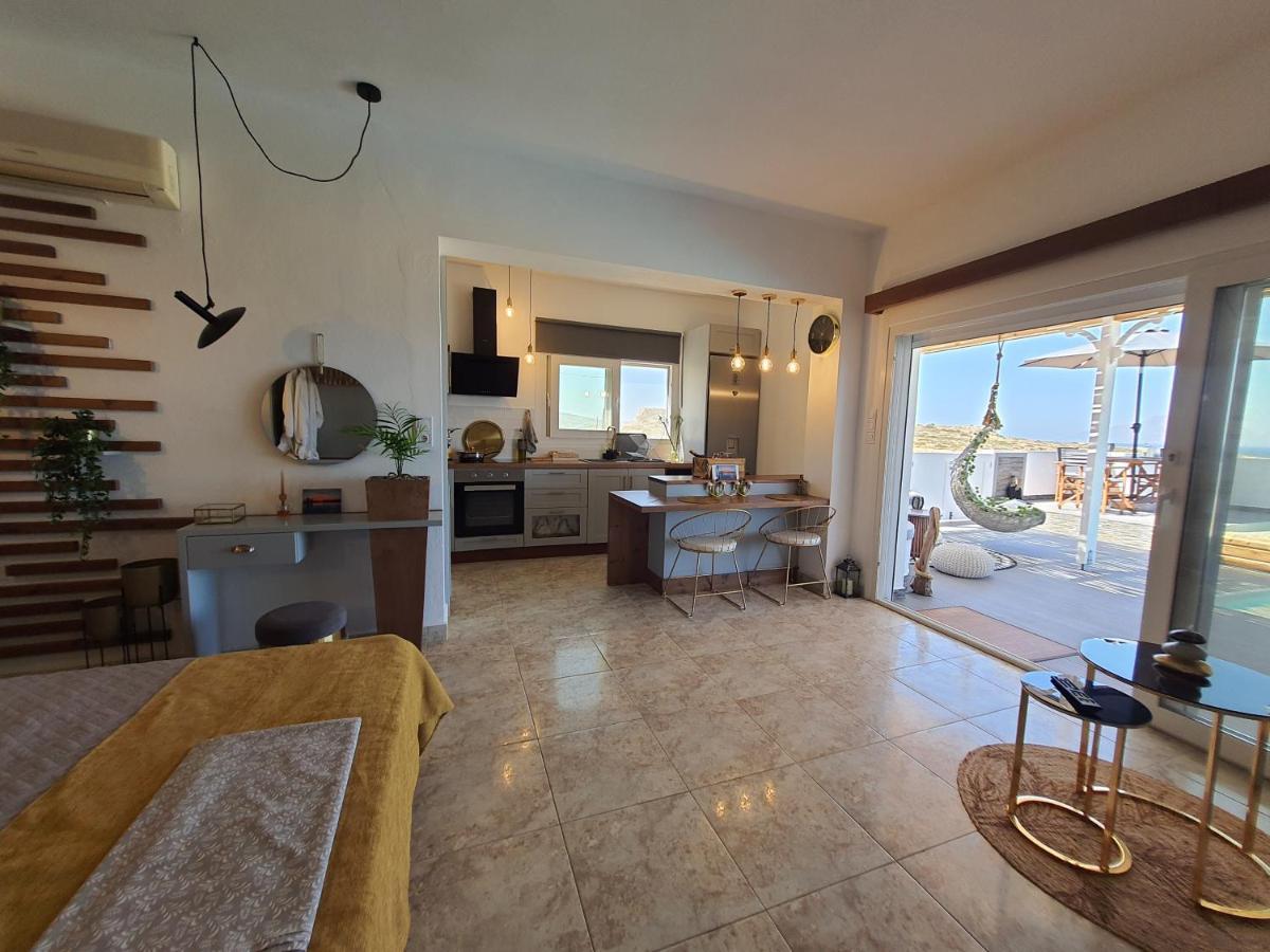 Tramonto Luxury Villa No2 - Breathtaking Sunset View Фойникион Экстерьер фото