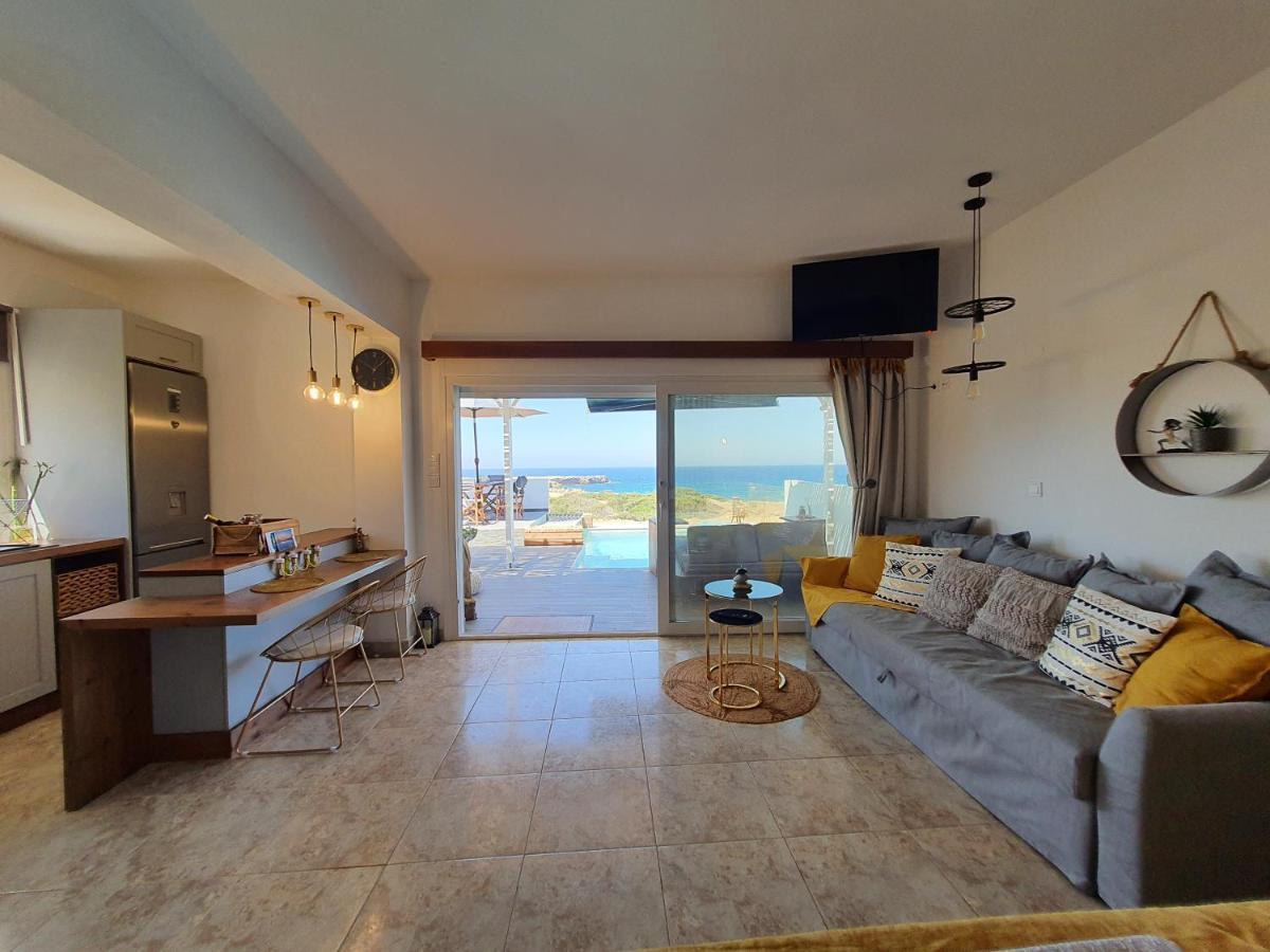 Tramonto Luxury Villa No2 - Breathtaking Sunset View Фойникион Экстерьер фото