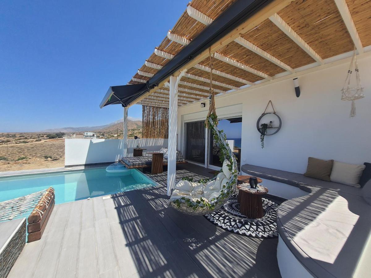 Tramonto Luxury Villa No2 - Breathtaking Sunset View Фойникион Экстерьер фото